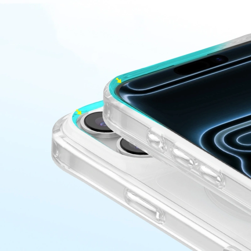 Apple iPhone 17 Pro Max Kılıf M-Safe Şarj Özellikli Zore Paris Mova Sert PC Kapak