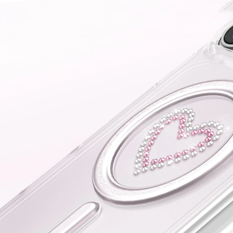 Apple iPhone 17 Pro Max Kılıf M-Safe Şarj Özellikli Zore Paris Mova Sert PC Kapak