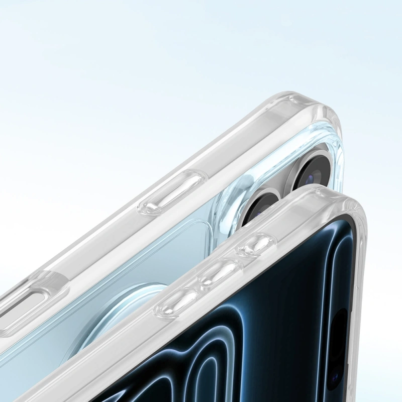 Apple iPhone 17 Pro Max Kılıf M-Safe Şarj Özellikli Zore Paris Mova Sert PC Kapak