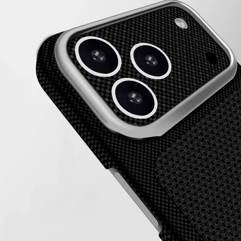Apple iPhone 17 Pro Max Kılıf M-Safe Şarj Özellikli Zore Paris Nexel Sert PC Kapak