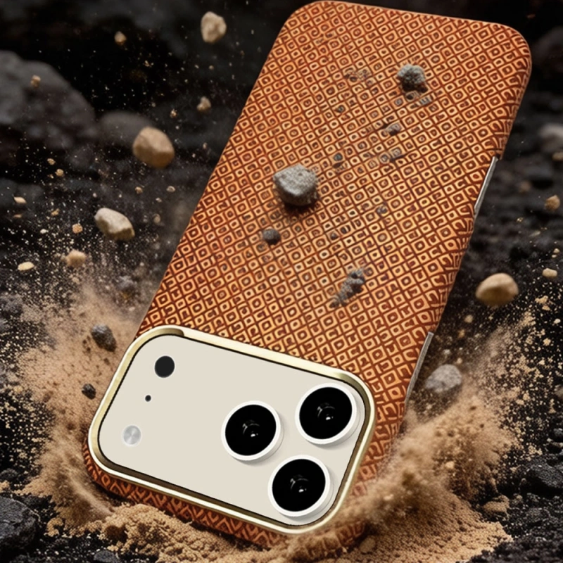 Apple iPhone 17 Pro Max Kılıf M-Safe Şarj Özellikli Zore Vax Sert PC Kapak
