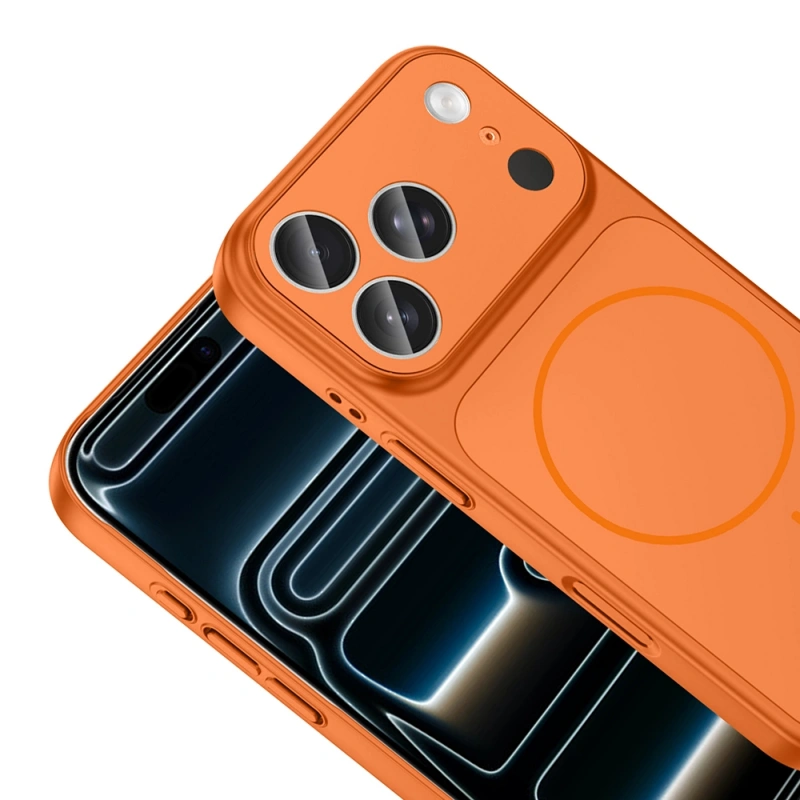 Apple iPhone 17 Pro Max Kılıf Zore M-Safe Şarj Özellikli Kamera Korumalı Formen Kapak
