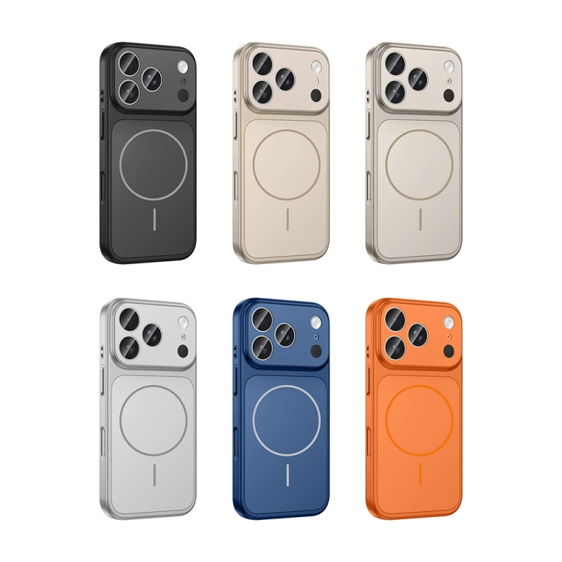 Apple iPhone 17 Pro Max Kılıf Zore M-Safe Şarj Özellikli Kamera Korumalı Formen Kapak