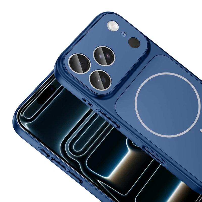 Apple iPhone 17 Pro Max Kılıf Zore M-Safe Şarj Özellikli Kamera Korumalı Formen Kapak