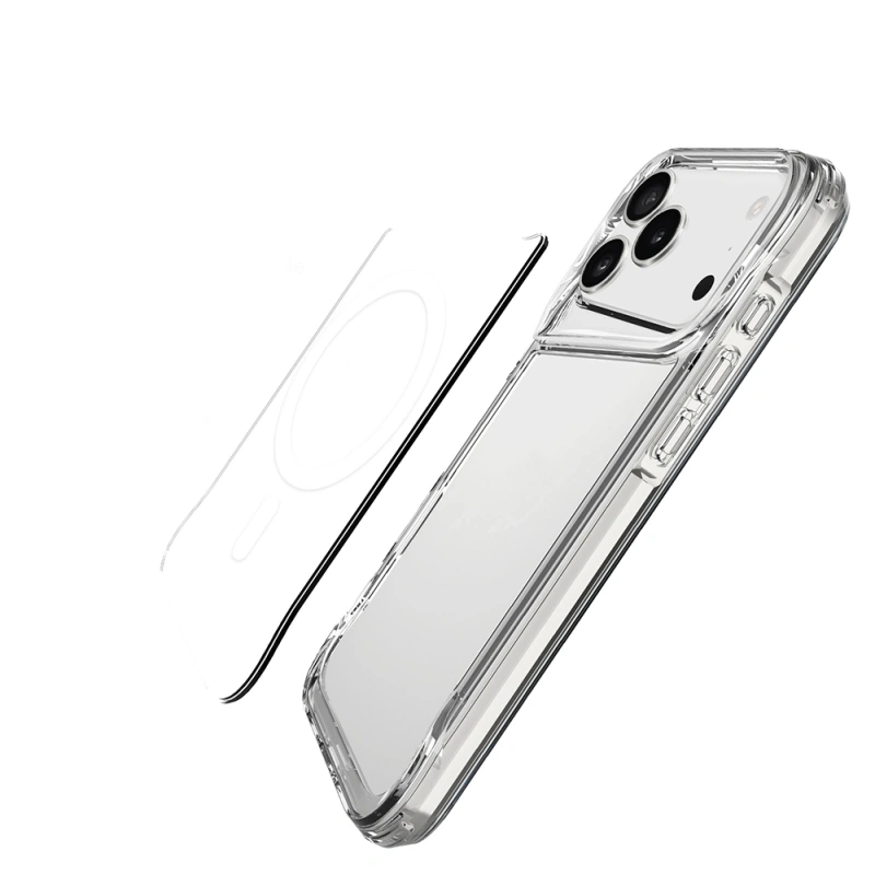 Apple iPhone 17 Pro Max Kılıf Zore M-safe Şarj Özellikli T-Max M-safe Kapak