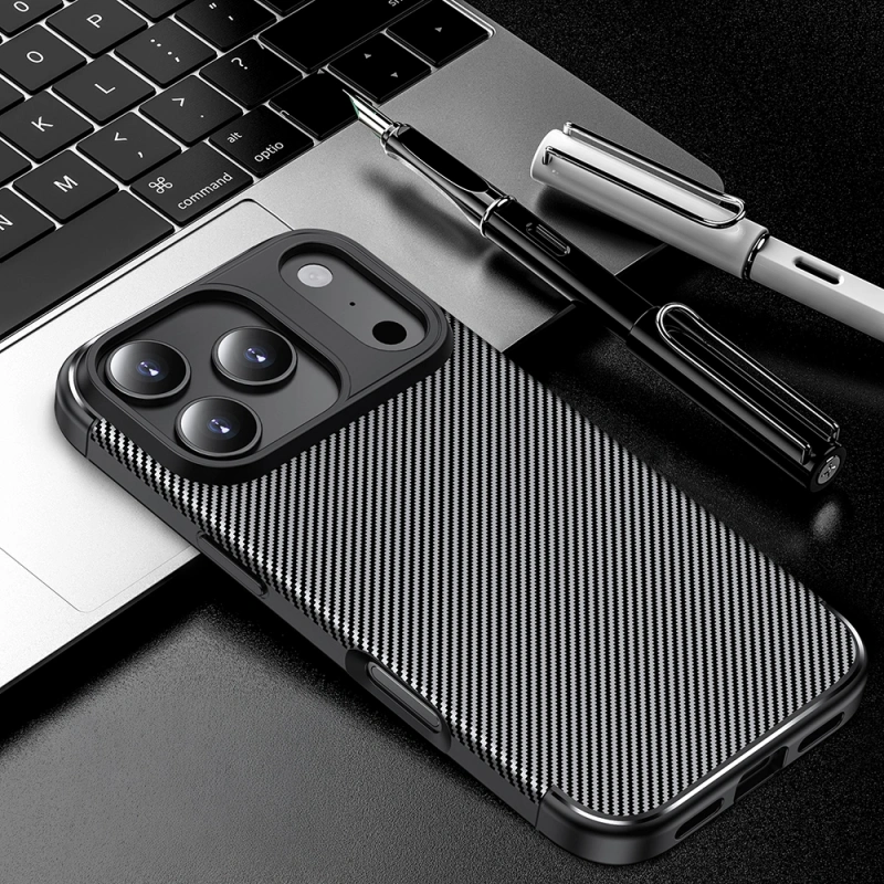Apple iPhone 17 Pro Max Kılıf Zore Negro Silikon Kapak