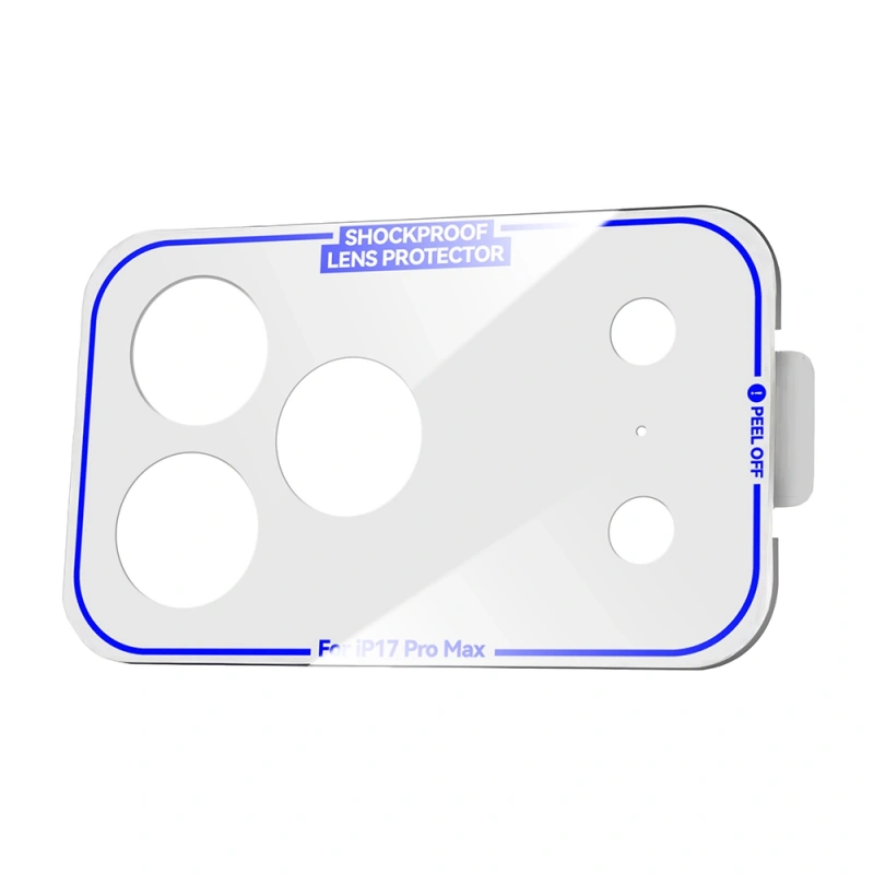 Apple iPhone 17 Pro Max Mohseven Pet Film Kamera Çerçeve Koruyucu