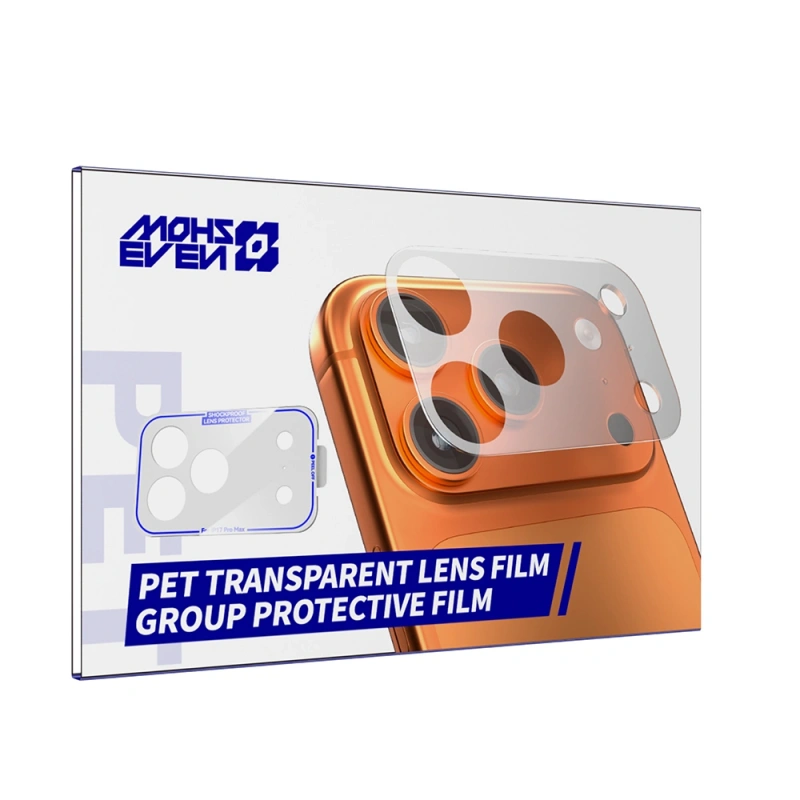 Apple iPhone 17 Pro Max Mohseven Pet Film Kamera Çerçeve Koruyucu