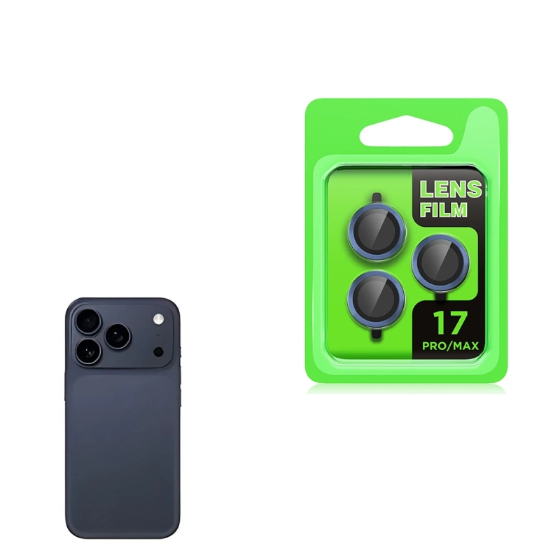 Apple iPhone 17 Pro Max Zore CL-07 Kamera Lens Koruyucu