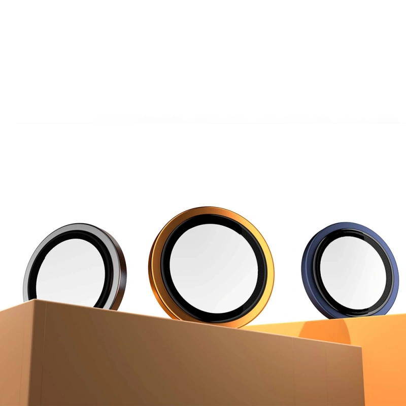 Apple iPhone 17 Pro Mohseven Safir Anti Reflective Kamera Lens Koruyucu