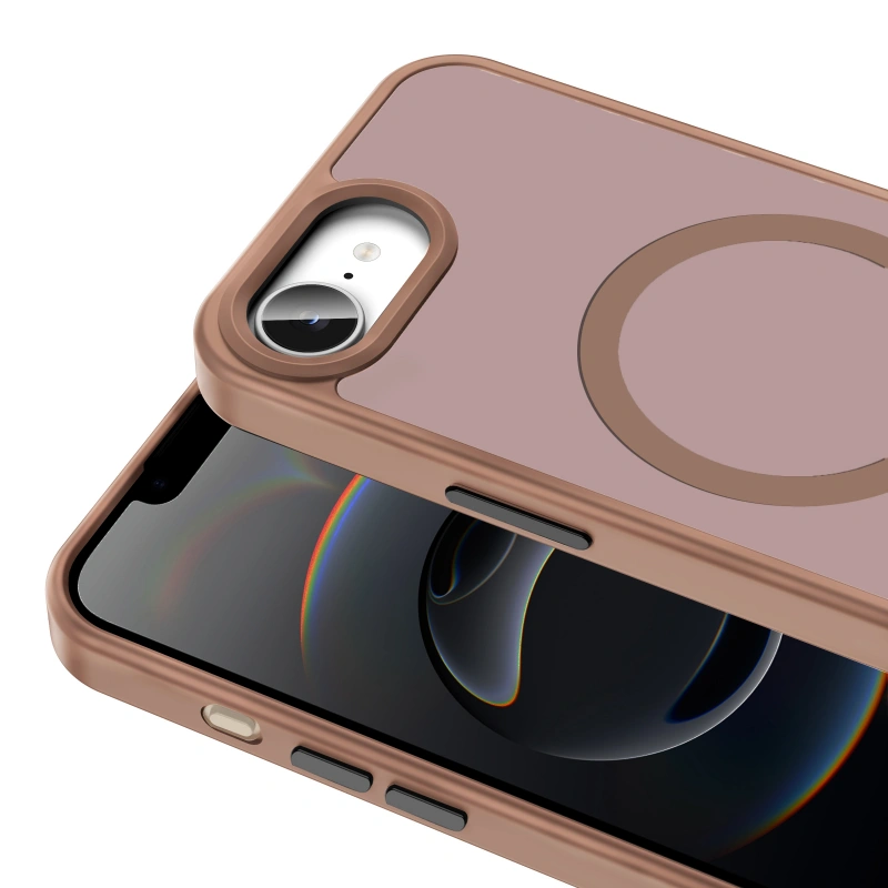 Apple iPhone 17E Kılıf M-safe Şarj Özellikli Mat Arka Yüzey Zore Sio Kapak