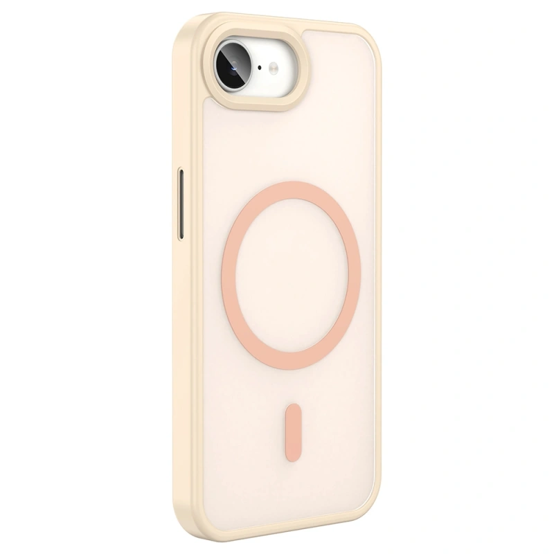 Apple iPhone 17E Kılıf M-safe Şarj Özellikli Mat Arka Yüzey Zore Sio Kapak