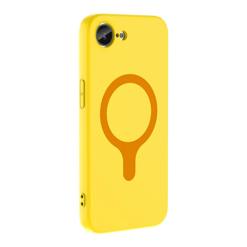 Apple iPhone 17E Kılıf M-Safe Şarj Özellikli Zore Aris Silikon Kapak