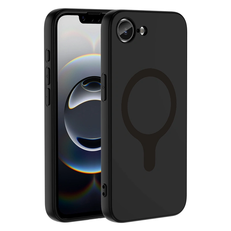Apple iPhone 17E Kılıf M-Safe Şarj Özellikli Zore Aris Silikon Kapak