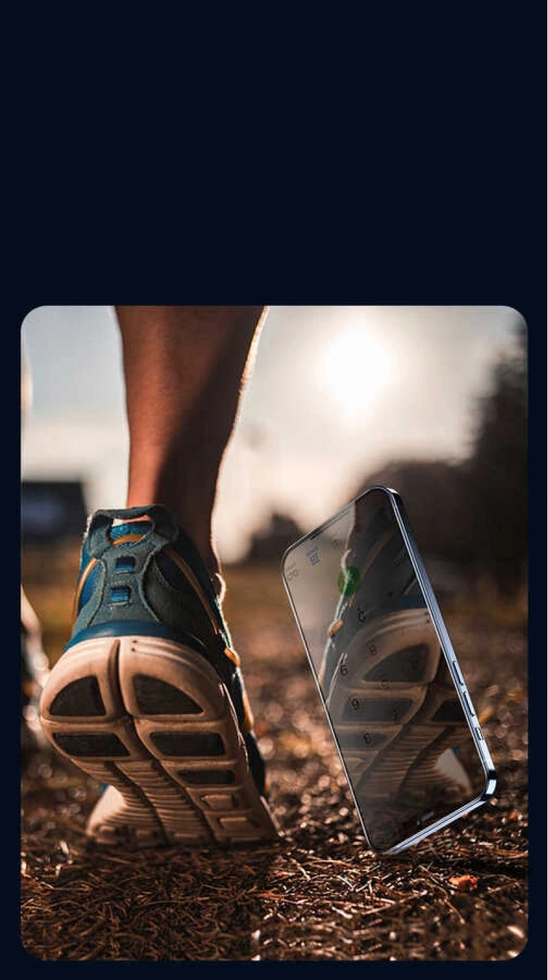 Apple iPhone 17E Zore Rika Premium Privacy Temperli Cam Ekran Koruyucu