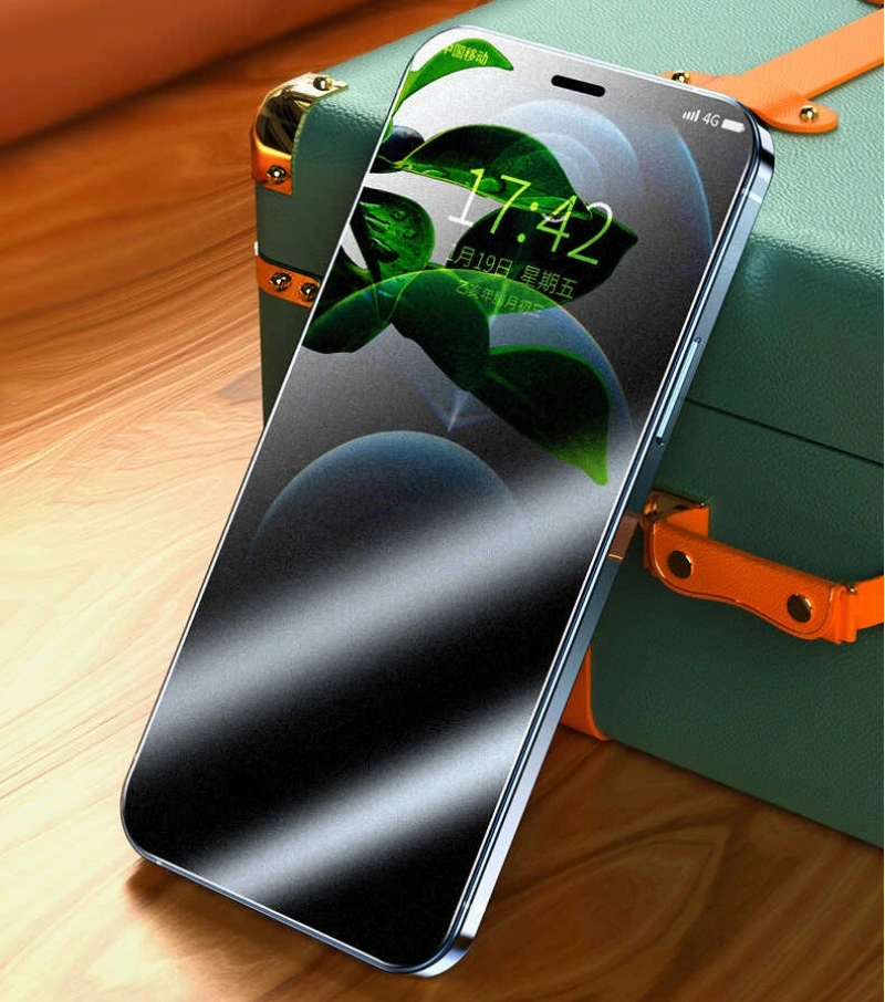 Apple iPhone 17E Zore Rika Premium Privacy Temperli Cam Ekran Koruyucu