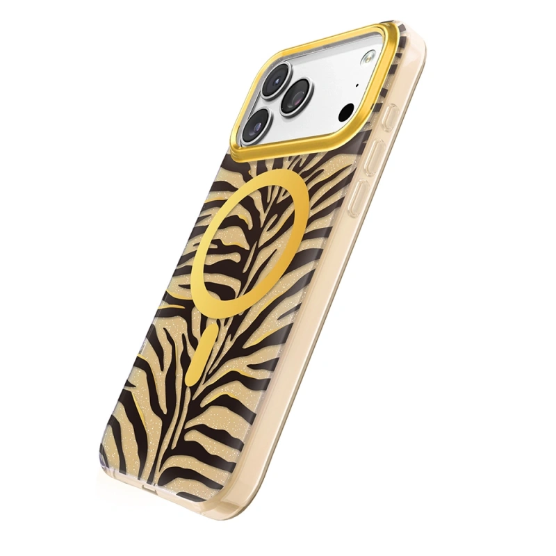 Apple iPhone 18 Pro Kılıf M-Safe Şarj Özellikli Zore Paris Veyro TPU Kapak