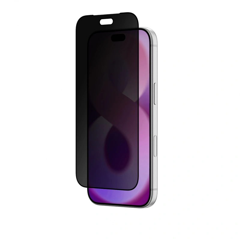 Apple iPhone 18 Pro Max Amazingthing Radix Privacy Parmak İzi Bırakmayan Temperli Cam Ekran Koruyucu