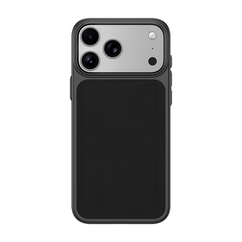 Apple iPhone 18 Pro Max Kılıf M-Safe Şarj Özellikli PU Zore Paris Trexo Sert PC Kapak