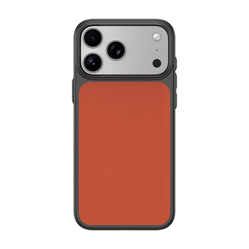 Apple iPhone 18 Pro Max Kılıf M-Safe Şarj Özellikli PU Zore Paris Trexo Sert PC Kapak