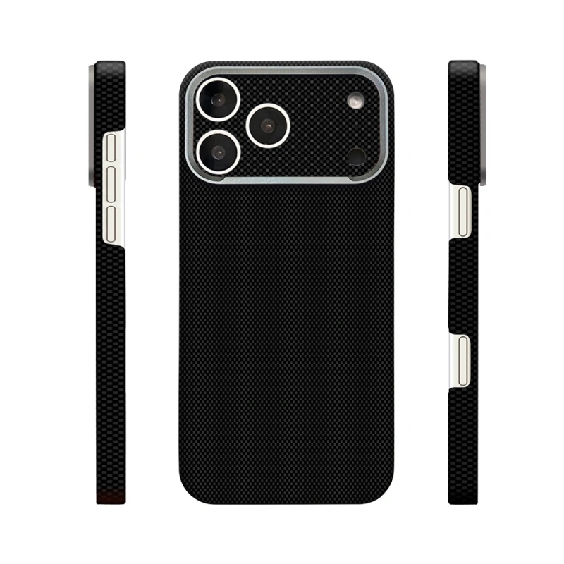 Apple iPhone 18 Pro Max Kılıf M-Safe Şarj Özellikli Zore Paris Zerre Sert PC Kapak