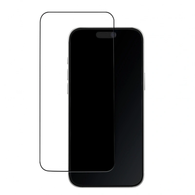 Apple iPhone 18 Pro Mohseven M7 HD Sapphire Coating Temperli Cam Ekran Koruyucu + Hizalama Aparatı