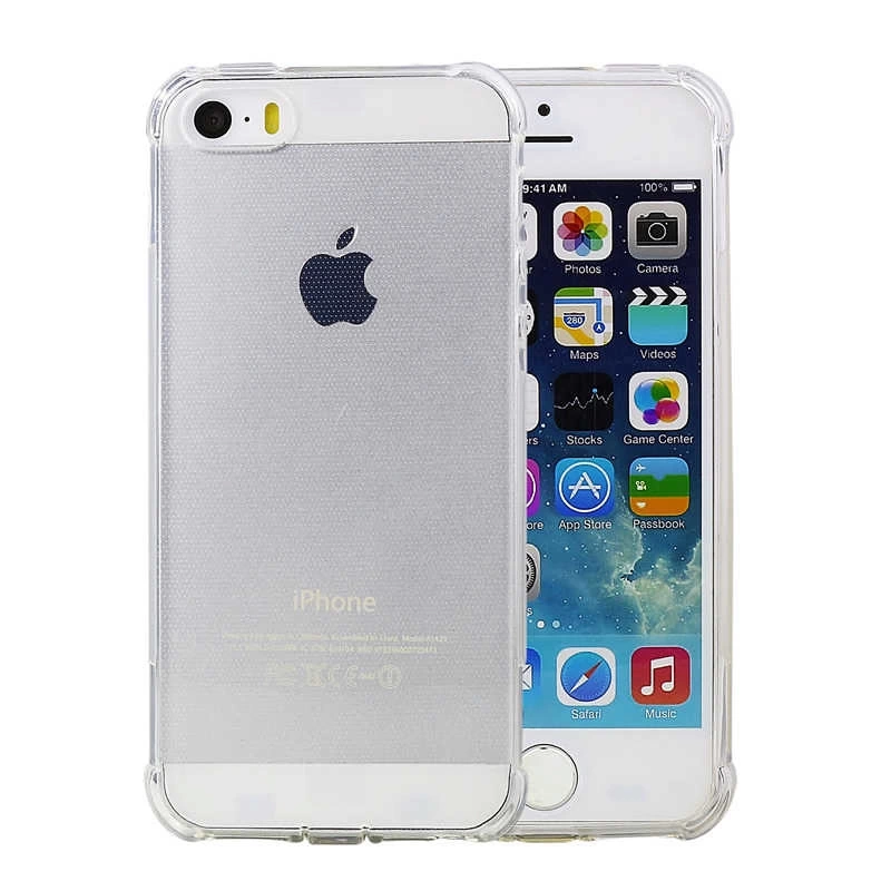 Apple iPhone 5 Kılıf Zore Nitro Anti Shock Silikon