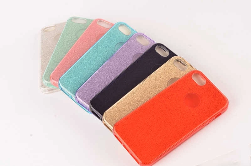 Apple iPhone 5 Kılıf Zore Shining Silikon