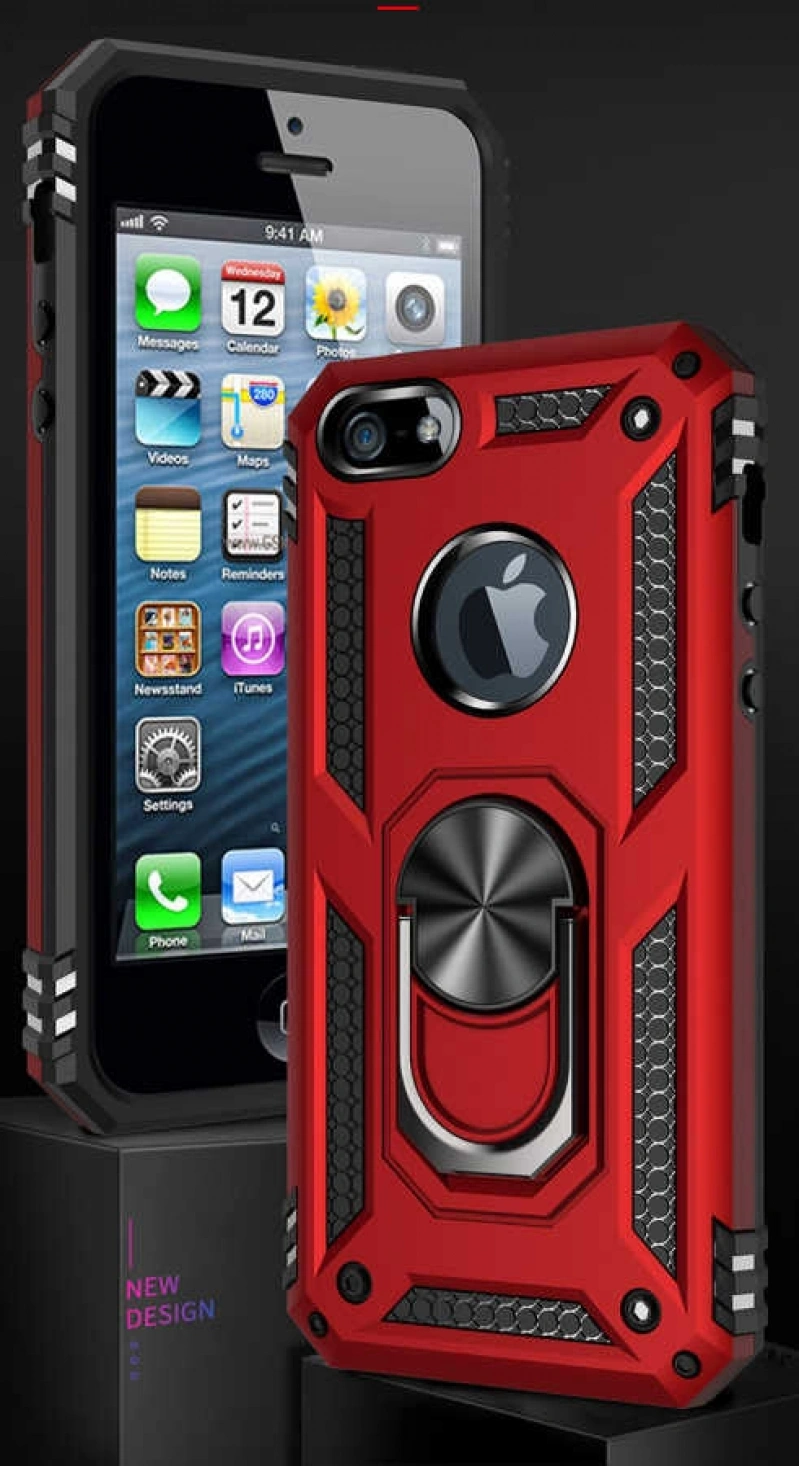 Apple iPhone 5 Kılıf Zore Vega Kapak