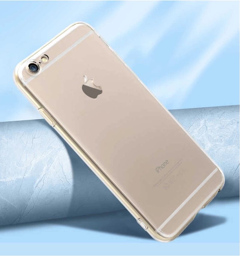 Apple iPhone 6 Kılıf Zore Kamera Korumalı Süper Silikon Kapak