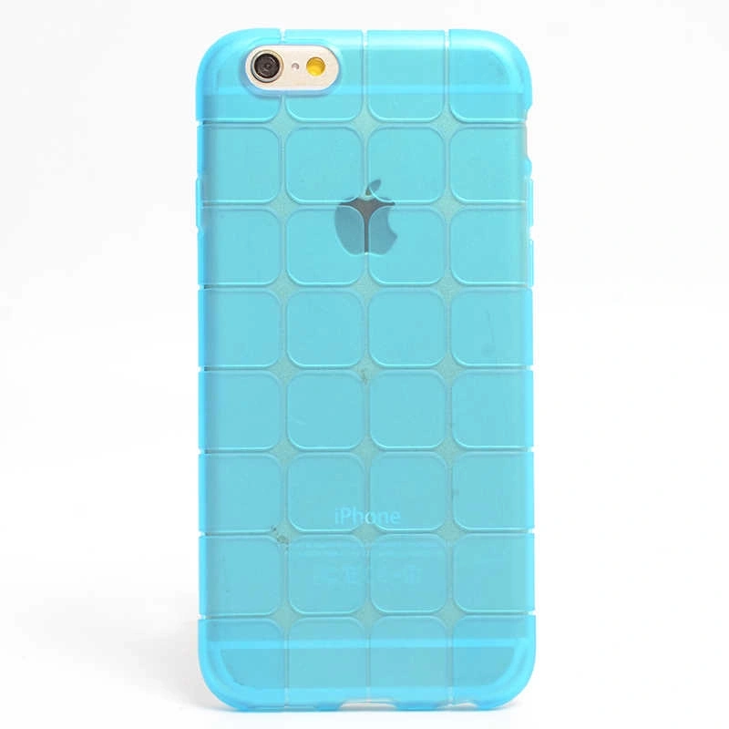 Apple iPhone 6 Kılıf Zore Kare Kabartmalı Silikon