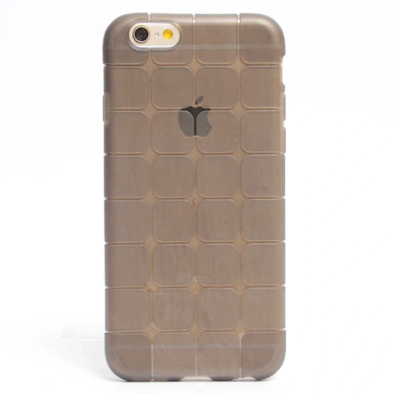 Apple iPhone 6 Kılıf Zore Kare Kabartmalı Silikon
