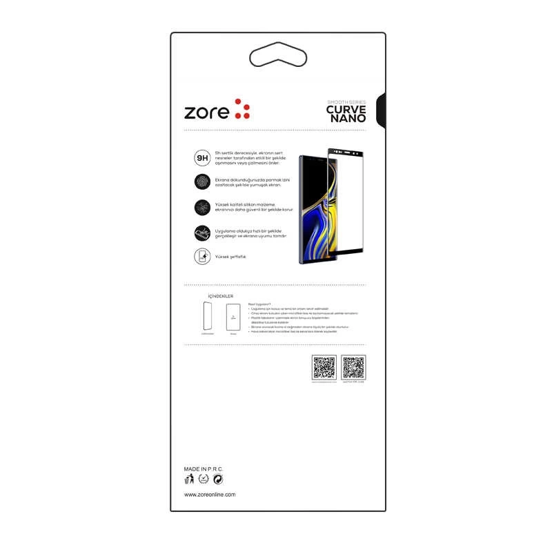 Apple iPhone 6 Zore 3D Short Curve Nano Ekran Koruyucu