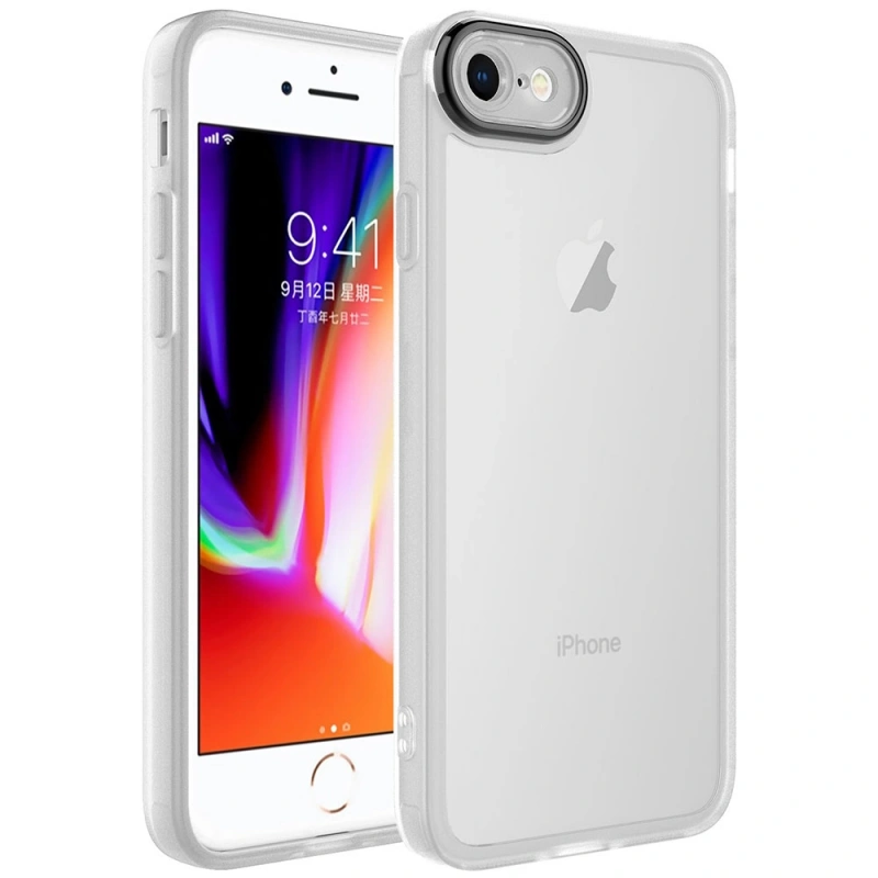 Apple iPhone 7 Kılıf Kamera Korumalı Transparan Zore Post Kapak