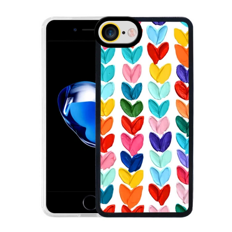 Apple iPhone 7 Kılıf Zore M-Fit Desenli Kapak