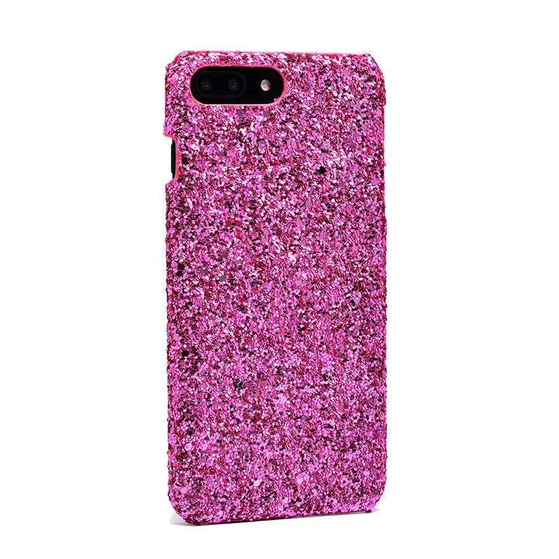 Apple iPhone 7 Plus Kılıf Zore Caselogy Simli Kapak