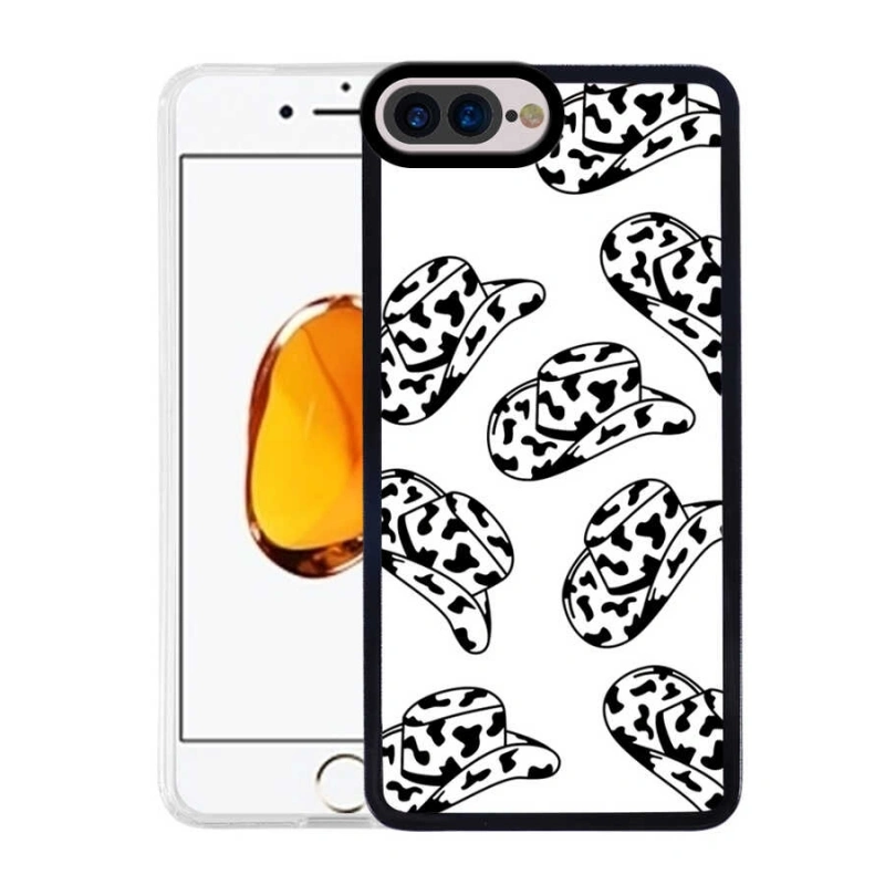 Apple iPhone 7 Plus Kılıf Zore M-Fit Desenli Kapak