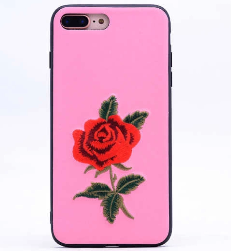 Apple iPhone 7 Plus Kılıf Zore Rose Kapak