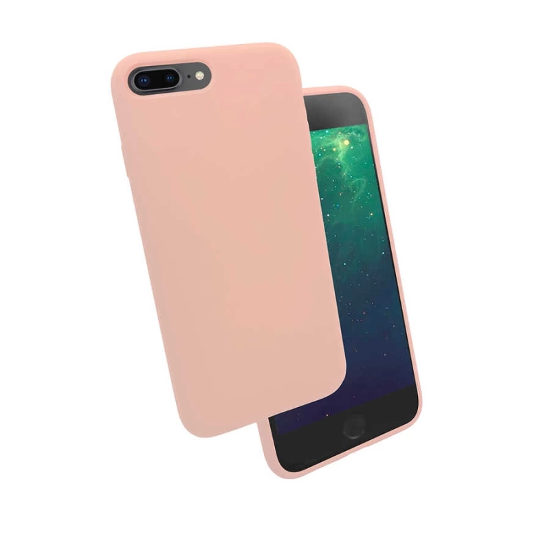 More TR Apple iPhone 7 Plus Kılıf Zore Silk Silikon