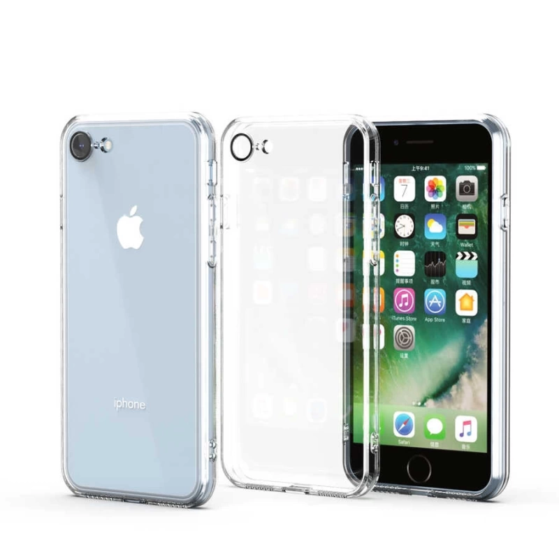 Apple iPhone 8 Kılıf Zore Fizy Kapak