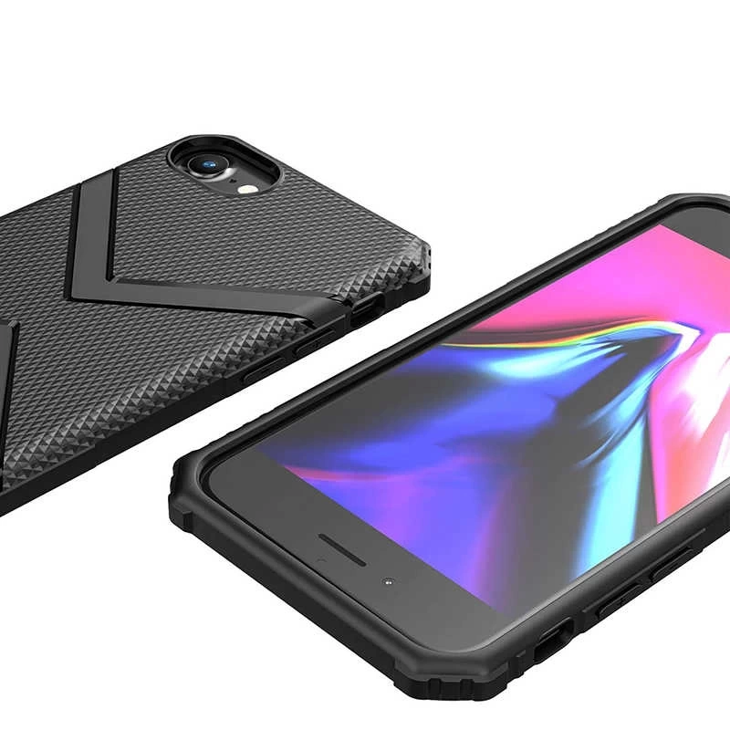 Apple iPhone 8 Kılıf Zore Hank Silikon