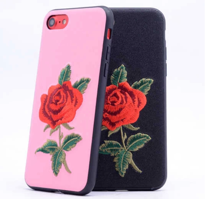 Apple iPhone 8 Kılıf Zore Rose Kapak