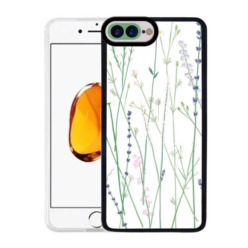 Apple iPhone 8 Plus Kılıf Zore M-Fit Desenli Kapak
