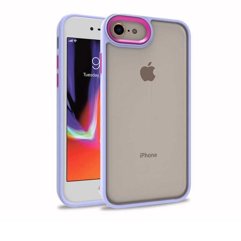 Apple iPhone SE 2020 Kılıf Zore Flora Kapak
