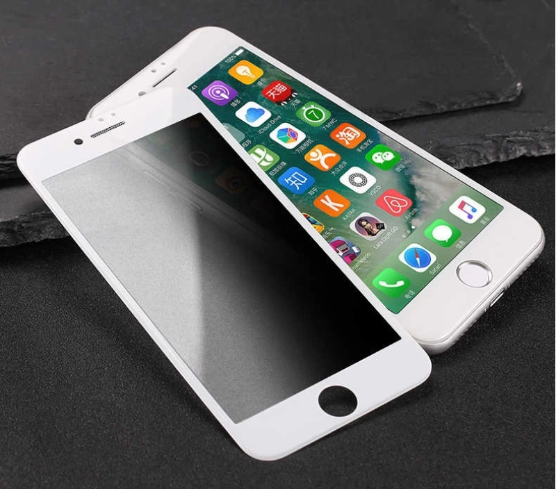 Apple iPhone SE 2020 Zore Anti-Dust Mat Privacy Temperli Ekran Koruyucu