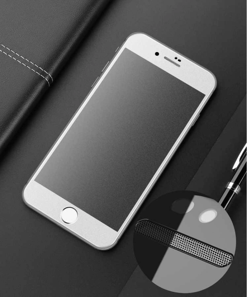 Apple iPhone SE 2020 Zore Anti-Dust Mat Privacy Temperli Ekran Koruyucu