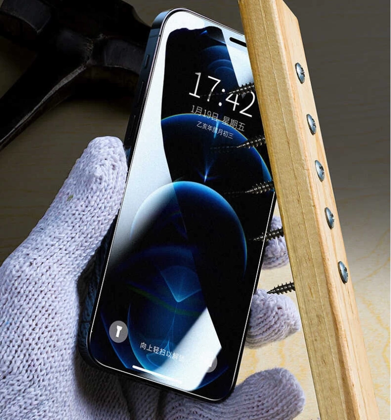 Apple iPhone SE 2020 Zore Rika Premium Privacy Temperli Cam Ekran Koruyucu