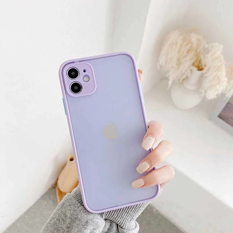 Apple iPhone SE 2022 Kılıf Zore Hux Kapak