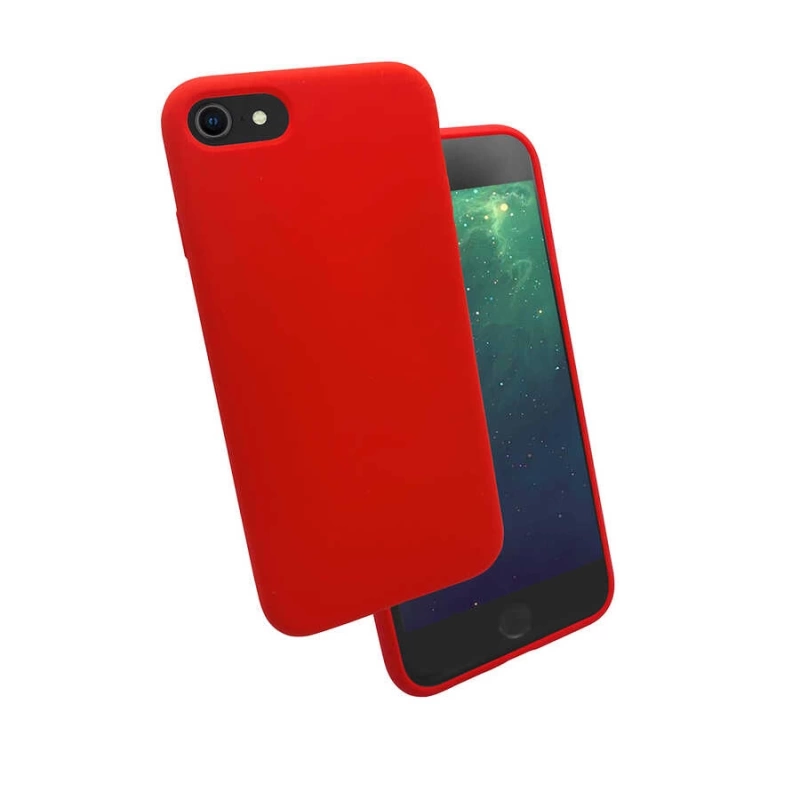 Apple iPhone SE 2022 Kılıf Zore Silk Silikon