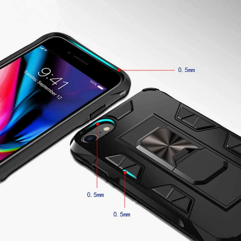 Apple iPhone SE 2022 Kılıf Zore Volve Kapak